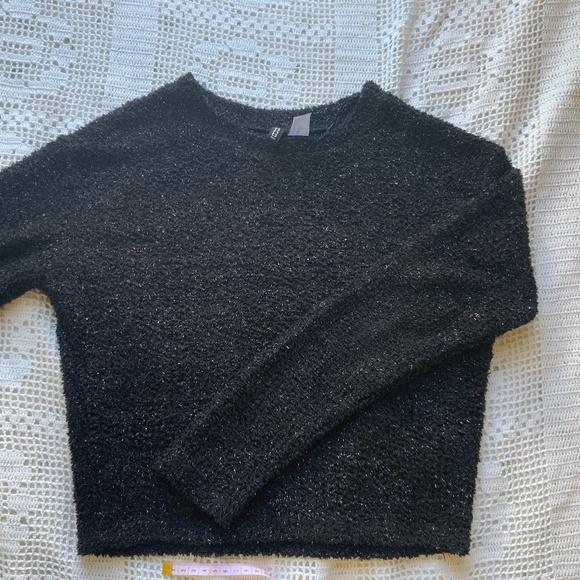 XS H&M Sparkly Throw Over Sweater - Picture 1 of 5